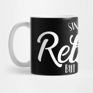 Retired Since 2018 Dark Mug